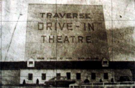 Traverse Drive-In Theatre - Traverse Drive-In Original 1950 Screen Tower